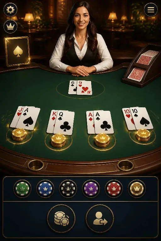 BlackjackMultihand — скриншот 3